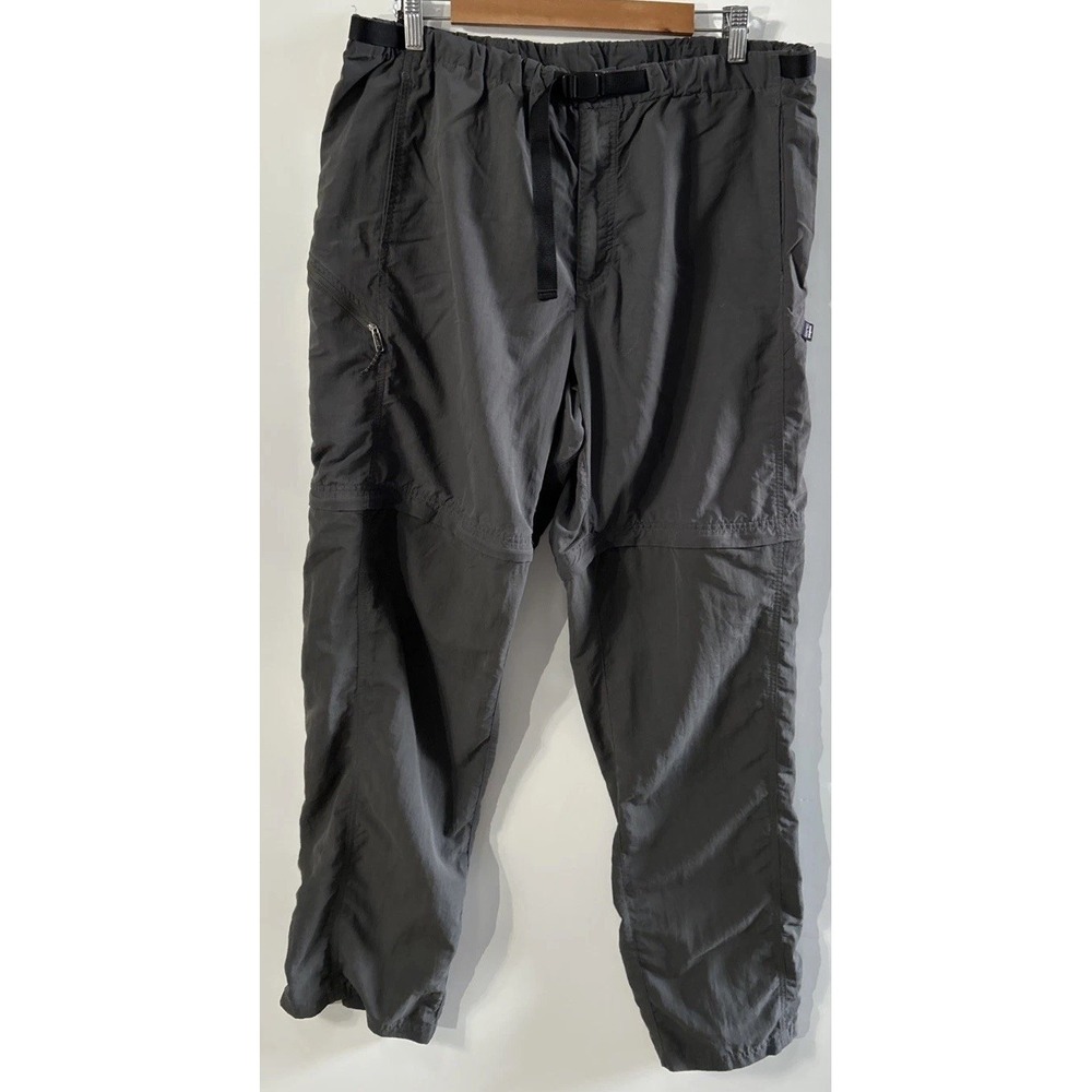 Mens Patagonia GI III Convertible Hiking Pants Zip Off Legs XL 55048‎ Belted